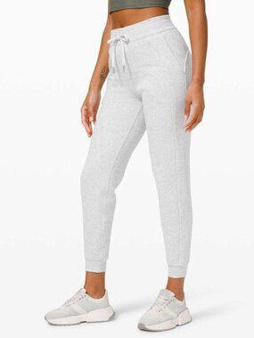 lululemon athletica Light Gray Track Joggers